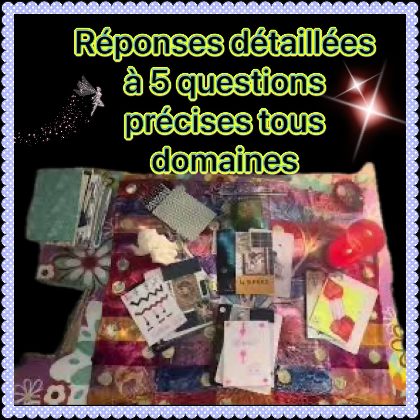 Réponses à 5 questions précises de votre choix tous domaines